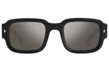 Sonnenbrille Dsquared2 ICON0009/S 003/T4 Rechteck Schwarz