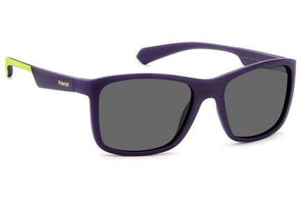 Sonnenbrille Polaroid Junior PLD8053/S 80Z/M9 Polarized Quadratisch Lila