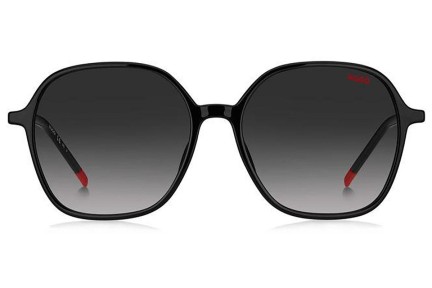 Sunglasses HUGO HG1236/S 807/9O Quadratisch Schwarz