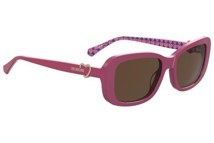 Sonnenbrille Love Moschino MOL060/S MU1/70 Rechteck Rosa