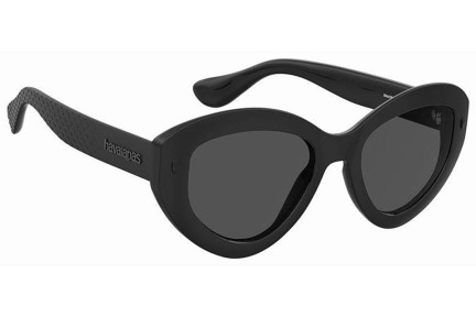 Sonnenbrille Havaianas IRACEMA 807/IR Cat Eye Schwarz