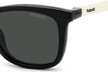 Brillen Polaroid Junior PLD8055/CS 9HT/M9 Polarized Quadratisch Schwarz