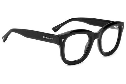 Glasses Dsquared2 D20091 284 Rund Schwarz