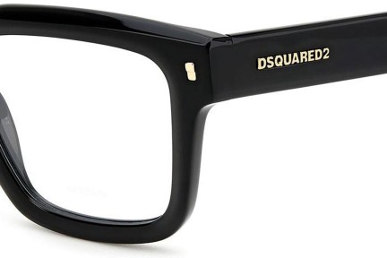 Glasses Dsquared2 D20090 807 Rechteck Schwarz