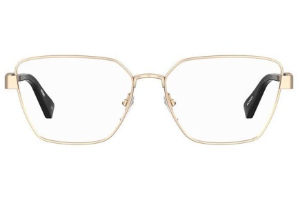 Brillen Moschino MOS620 000 Quadratisch Gold