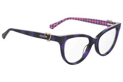 Glasses Love Moschino MOL609 HKZ Cat Eye Havanna