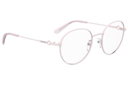 Glasses Love Moschino MOL613 35J Oval Rosa