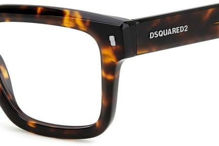 Glasses Dsquared2 D20090 086 Rechteck Havanna