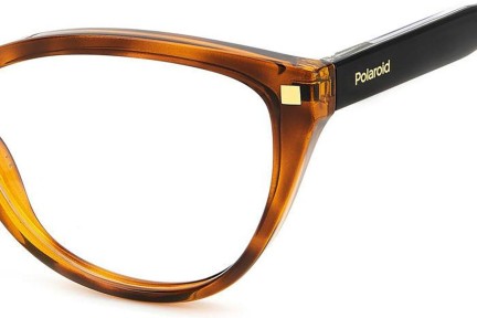 Glasses Polaroid PLDD493 086 Cat Eye Havanna