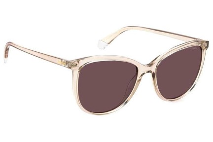 Sonnenbrille Polaroid PLD4138/S FWM/KL Polarized Rund Beige