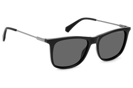 Sonnenbrille Polaroid PLD4145/S/X 807/M9 Polarized Quadratisch Schwarz