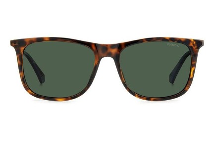 Sonnenbrille Polaroid PLD4145/S/X 086/UC Polarized Quadratisch Havanna