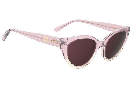 Sunglasses Love Moschino MOL064/S 35J/U1 Cat Eye Rosa