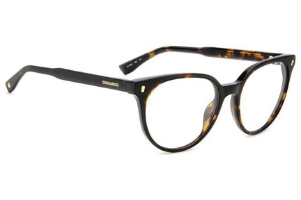 Brillen Dsquared2 D20082 086 Cat Eye Havanna