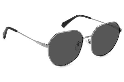 Sonnenbrille Polaroid PLD4140/G/S/X KB7/M9 Polarized Quadratisch Silber