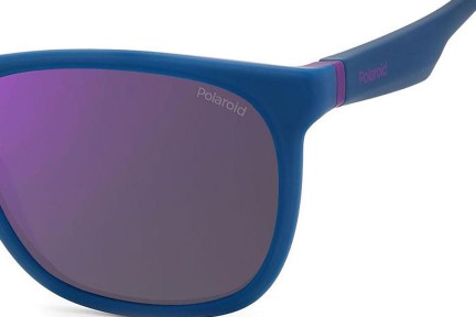 Sonnenbrille Polaroid PLD2140/S 802/MF Polarized Quadratisch Blau