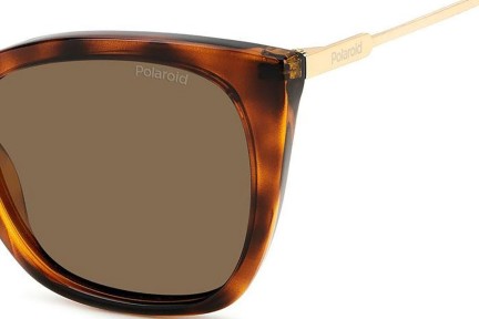 Sunglasses Polaroid PLD4144/S/X 086/SP Polarized Cat Eye Havanna