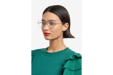 Glasses Carolina Herrera HER0173 000 Quadratisch Gold