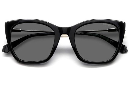 Sonnenbrille Polaroid PLD4144/S/X 807/M9 Polarized Cat Eye Schwarz