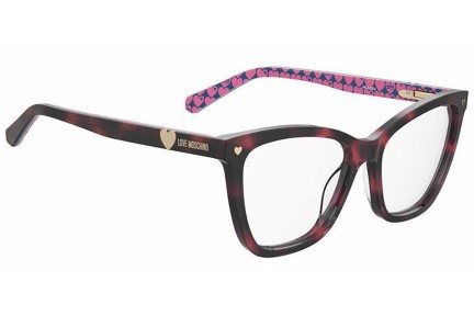 Glasses Love Moschino MOL593 HT8 Cat Eye Havanna