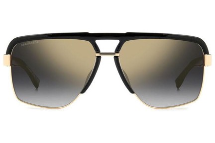 Sonnenbrille Dsquared2 D20084/S 2M2/FQ Quadratisch Schwarz