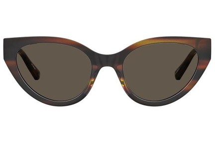 Sunglasses Love Moschino MOL064/S 05L/70 Cat Eye Havanna