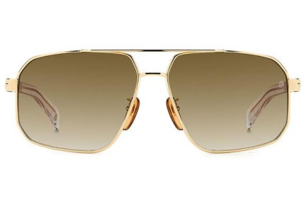 Sonnenbrille David Beckham DB7102/S LOJ/HA Pilot Gold