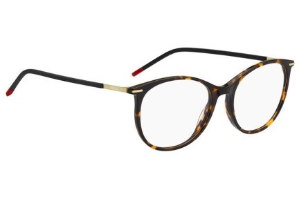 Glasses HUGO HG1238 0UC Cat Eye Havanna