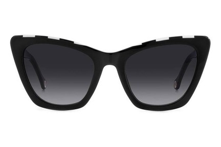 Sunglasses Carolina Herrera HER0129/S 80S/9O Cat Eye Schwarz