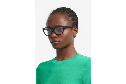 Glasses Polaroid PLDD493 807 Cat Eye Schwarz