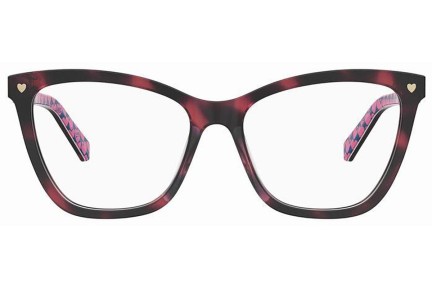 Glasses Love Moschino MOL593 HT8 Cat Eye Havanna