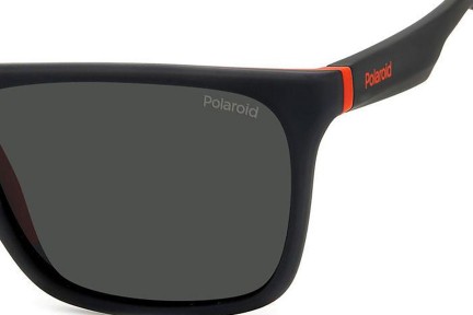 Sonnenbrille Polaroid PLD2141/S BLX/M9 Polarized Quadratisch Schwarz