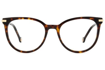 Glasses Carolina Herrera HER0156 086 Rund Havanna