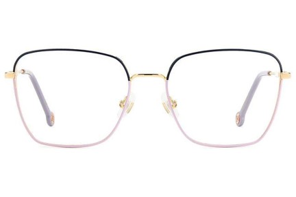 Glasses Carolina Herrera HER0162 LKS Quadratisch Gold