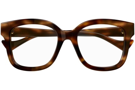 Brillen Gucci GG1258O 006 Quadratisch Havanna