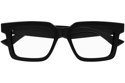 Glasses Bottega Veneta BV1216O 001 Rechteck Schwarz