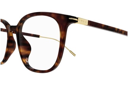 Brillen Gucci GG1276OK 002 Quadratisch Havanna