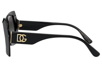 Sonnenbrille Dolce & Gabbana DG4377 501/8G Groß Schwarz