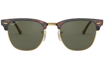 Sunglasses Ray-Ban Clubmaster Classic RB3016 990/58 Polarized Browline Havanna