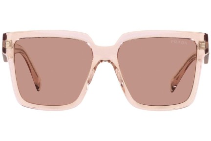 Sunglasses Prada PR24ZS 13I08M Quadratisch Rosa