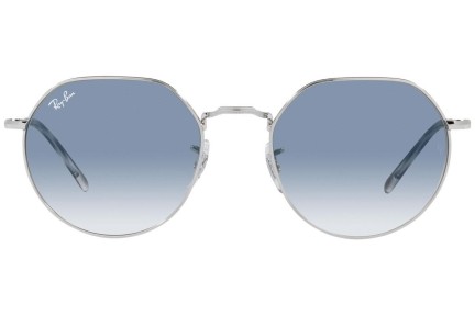 Sonnenbrille Ray-Ban Jack RB3565 003/3F Rund Silber