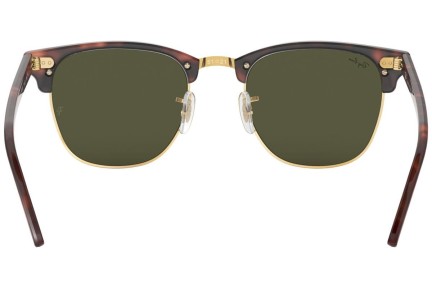 Sonnenbrille Ray-Ban Clubmaster Classic RB3016 W0366 Browline Braun