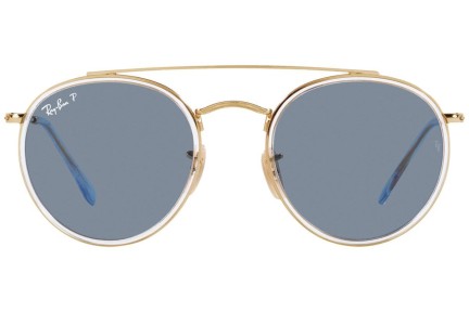 Sunglasses Ray-Ban Round Double Bridge RB3647N 001/02 Rund Gold