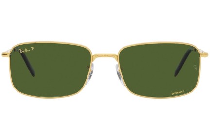 Sonnenbrille Ray-Ban RB3717 9196P1 Polarized Rechteck Gold