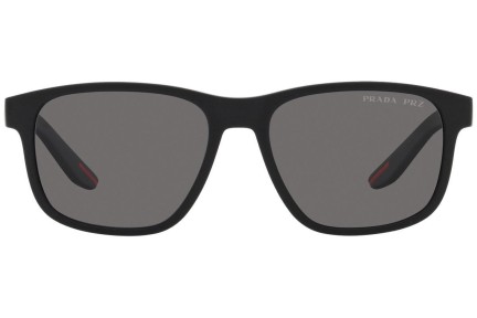 Sonnenbrille Prada Linea Rossa PS06YS DG002G Polarized Quadratisch Schwarz