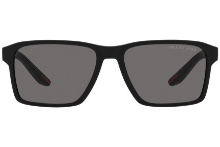 Sonnenbrille Prada Linea Rossa PS05YS DG002G Polarized Rechteck Schwarz