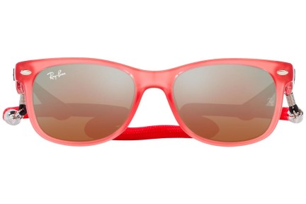 Sonnenbrille Ray-Ban Junior New Wayfarer Junior RJ9052S 7145A8 Quadratisch Rosa