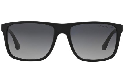 Sonnenbrille Emporio Armani EA4033 5229T3 Polarized Quadratisch Schwarz