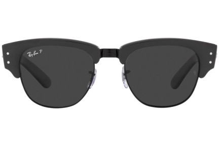 Sunglasses Ray-Ban Mega Clubmaster RB0316S 136748 Polarized Browline Schwarz