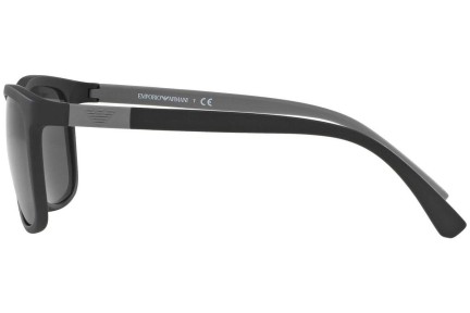 Sonnenbrille Emporio Armani EA4079 504287 Quadratisch Schwarz